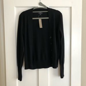 NWT J. Crew 100% Cashmere Cardigan - Small